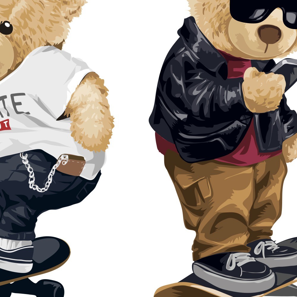 Skater bears
